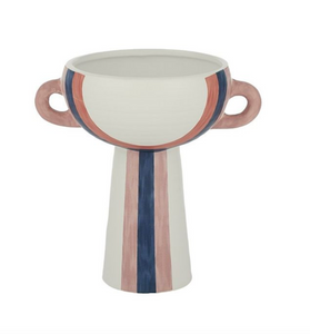 Studio Ceramic Urn Vases
