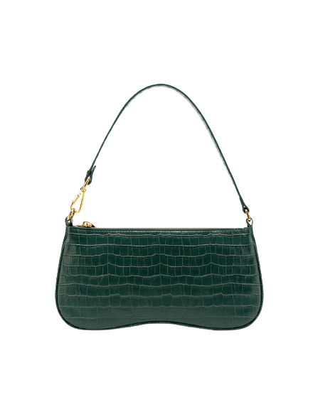 Eva Shoulder Bag - Dark Green