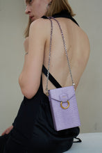 Load image into Gallery viewer, Lola Chain Phone Bag - Purple
