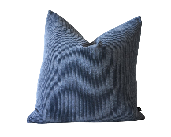 Corduroy Cushions - Slate