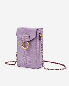 Lola Chain Phone Bag - Purple