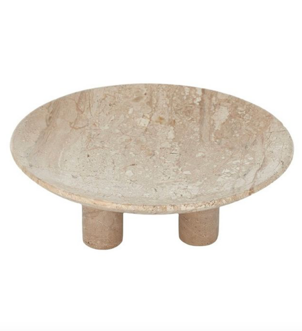 Chiara Round Marble Platter
