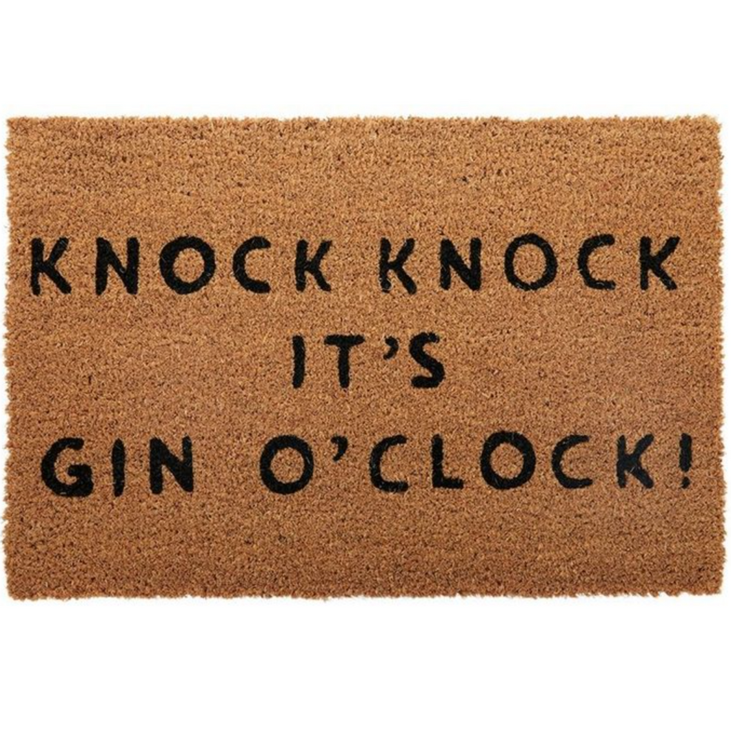 Gin O’Clock Door Mat