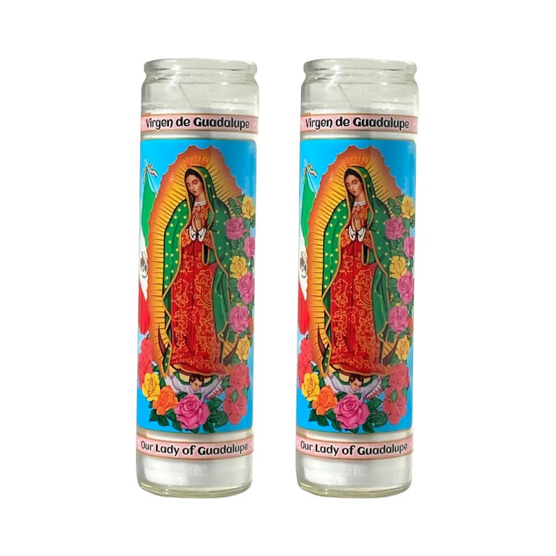 Virgin of Guadalupe Candle
